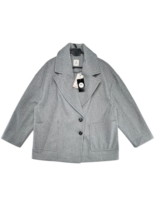 TU Płaszcz Damski Szary 5XL