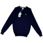 LYLE&SCOTT Sweter Męski Niebieski M - zdjęcie 1