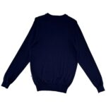 LYLE&SCOTT Sweter Męski Niebieski M - zdjęcie 2