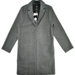 ZARA Płaszcz Damski Szary M - zdjęcie 1