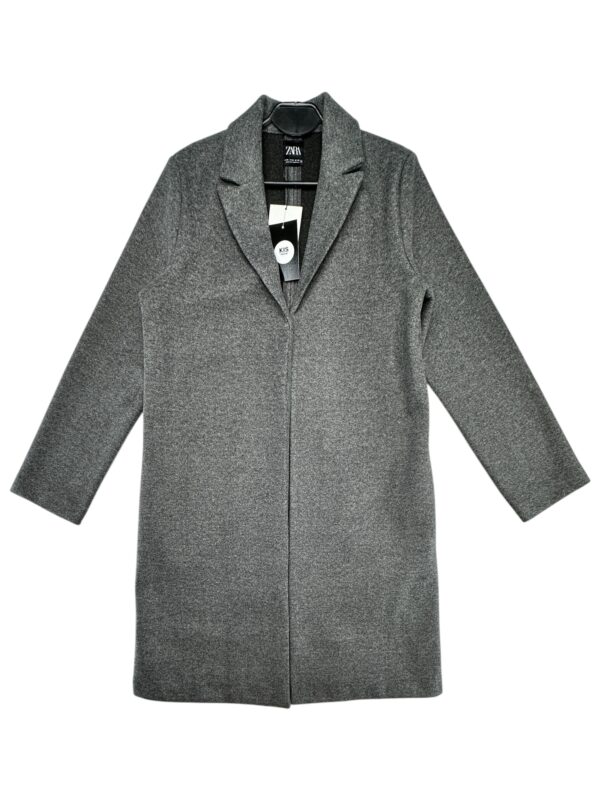 ZARA Płaszcz Damski Szary M