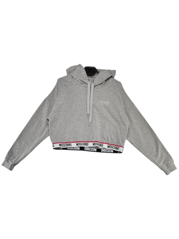MOSCHINO Bluza Damska Szara S