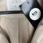 ZARA Kurtka Dziecięca Beżowa 140 - zdjęcie 3