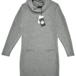 Sukienka Damska Szara S - zdjęcie 1