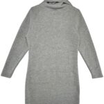 Sukienka Damska Szara S - zdjęcie 2