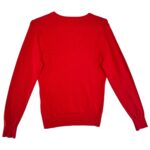 TOMMY HILFIGER Sweter Damski Czerwony S - zdjęcie 2
