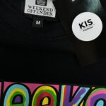 Koszulka Damska Czarna WEEKEND OFFENDER M Nadruk - zdjęcie 3