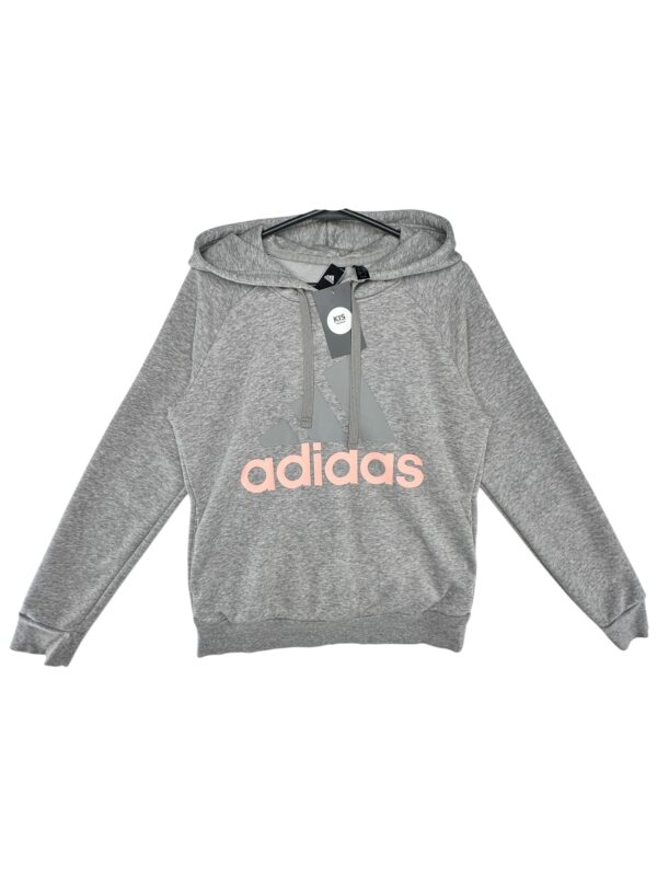 ADIDAS Bluza Damska Szara S Logo