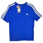 ADIDAS Koszulka Dziecięca Niebieska 164 - zdjęcie 1