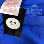 ADIDAS Koszulka Dziecięca Niebieska 164 - zdjęcie 3