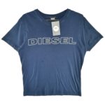 DIESEL Koszulka Damska Niebieska S - zdjęcie 1