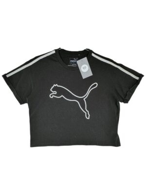 PUMA Koszulka Damska Czarna Logo XS