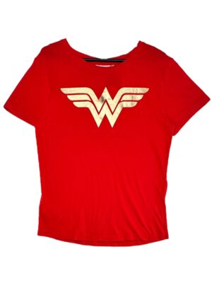 WONDER WOMAN Koszulka Damska Czerwona XL