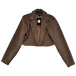 PRETTYLITTLETHING Marynarka Damska Brązowa XL - zdjęcie 1