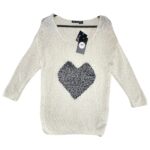 STORE TWENTY ONE Sweter Damski Biały S - zdjęcie 1