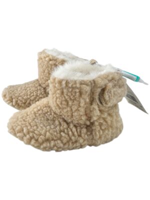 FRED & FLO Kapcie Dziecięce Beżowe Rozmiar 18