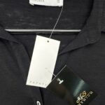 Papaya Woman Bluzka Damska Czarna Kołnierzyk Polo L 40 EU - zdjęcie 2