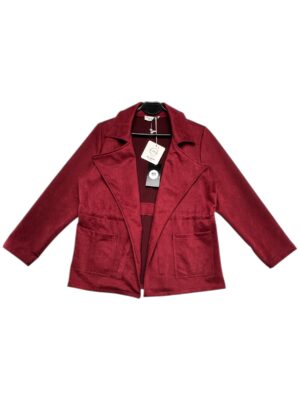 JELISJELIS Marynarka Damska Czerwona ONE SIZE