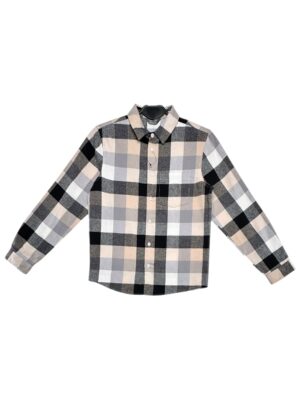 PRIMARK Koszula Dziecięca Czarna Kratka 146