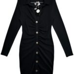 SELECT Sukienka Damska Czarna L - zdjęcie 1