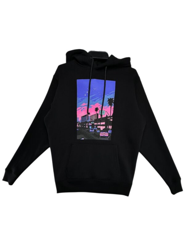 AMICA Bluza Męska Czarna M Print