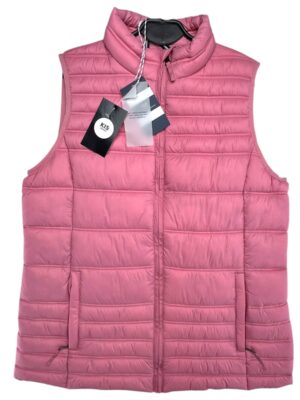 CREW CLOTHING COMPANY Kamizelka Damska Różowa L Nylon