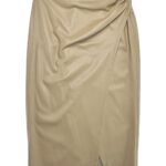 ZARA Spódnica Damska Beżowa M - zdjęcie 1