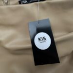 ZARA Spódnica Damska Beżowa M - zdjęcie 3