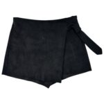 ZARA Spódnico-spodenki Damskie Czarne M - zdjęcie 1