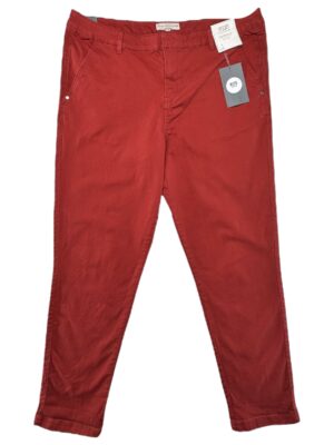 F&F Jeansy Damskie Czerwone XL