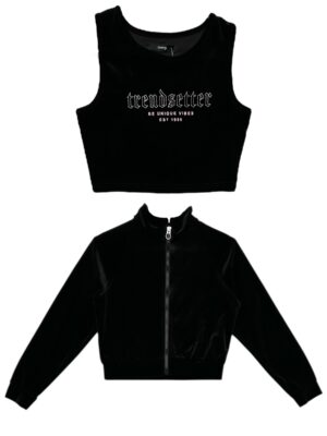 GEORGE Komplet Damski Czarny Trendsetter 146