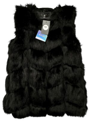 MISSGUIDED Kamizelka Damska Czarna M