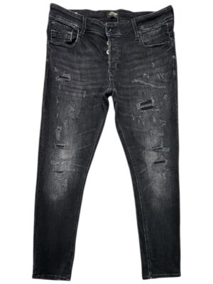 JACK&JONES Jeansy Męskie Czarne L