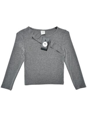 ZARA Bluzka Dziecięca Szara 134