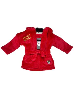 PRIMARK Szlafrok Dziecięcy Czerwony 74 (69 - 74 cm)