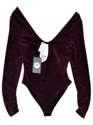 ZARA Body Damskie Czarne Różowe S