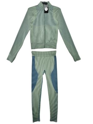 PRETTYLITTLETHING Komplet Damski Zielony M