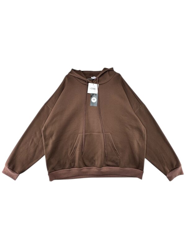 THE CHIC HERO Bluza Damska Brązowa XL