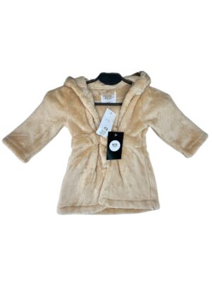 FRED&FLO Szlafrok Dziecięcy Beżowy 80 CM