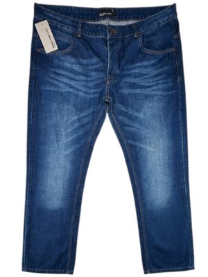 REMUS UOMO JEANS Spodnie Męskie Niebieskie XL (40S)