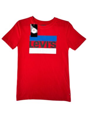 LEVI’S Bluzka Dziecięca Czerwona 128