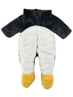 FRED&FLO Kombinezon Dziecięcy Czarny Białe 62