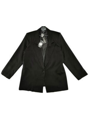 PRETTYLITTLETHING Marynarka Damska Czarna S