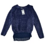PAPAYA Sweter Damski Niebieski S - zdjęcie 1