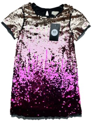 PRIMARK Sukienka Dziecięca Różowa Cekiny 116