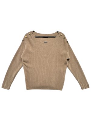 AUTOGRAPH Sweter Damski Beżowy L Wełna