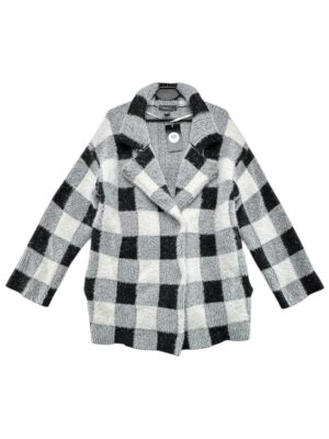 PRIMARK Kurtka Damska Czarna Kratka XS