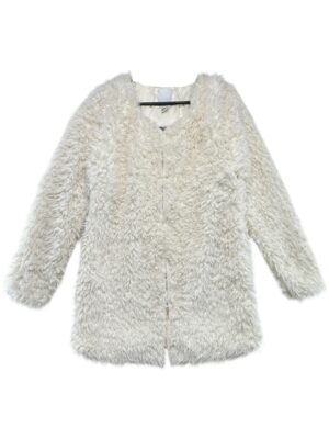 AMISU Narzuta Damska Biała L