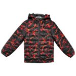 MOUNTAIN WAREHOUSE Kurtka Dziecięca Czarna Wzorzysta 128 - zdjęcie 1