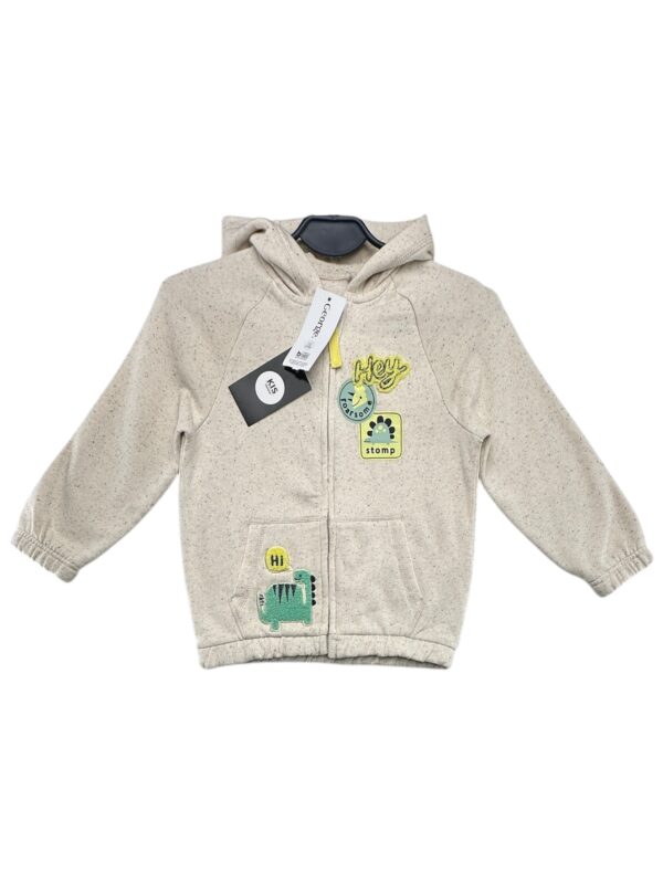 GEORGE Bluza Dziecięca Beżowa Napisy 116